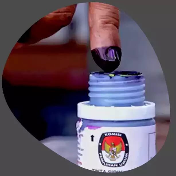 ilustrasi tinta sidik jari ilustrasi tinta sidik jari